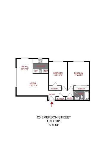 Floor plan 250B2