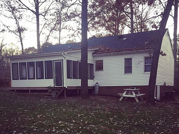 Back of house in the fall