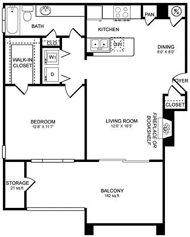 Floor plan A2