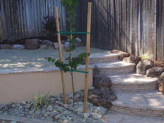 Raised Garden Seating Area