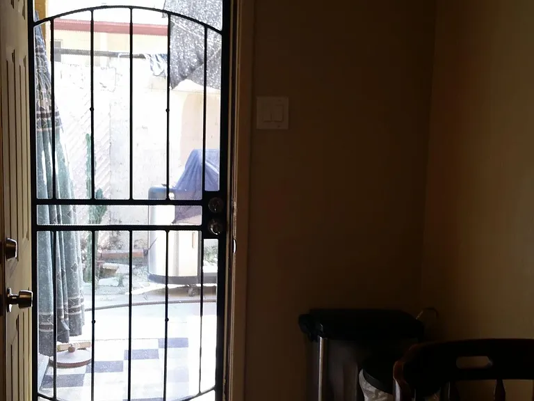 Kitchen back door
