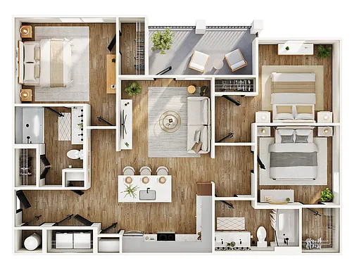 Floor plan C1