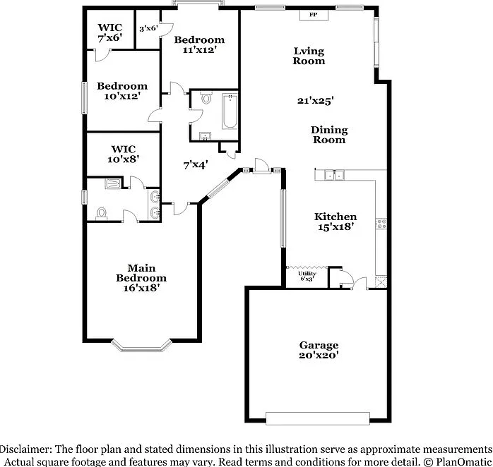 3 bed, 2.0 bath, 1867 sqft, $2,410 — Photo 2