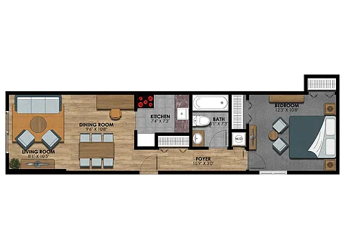 Floor plan The Cavendish