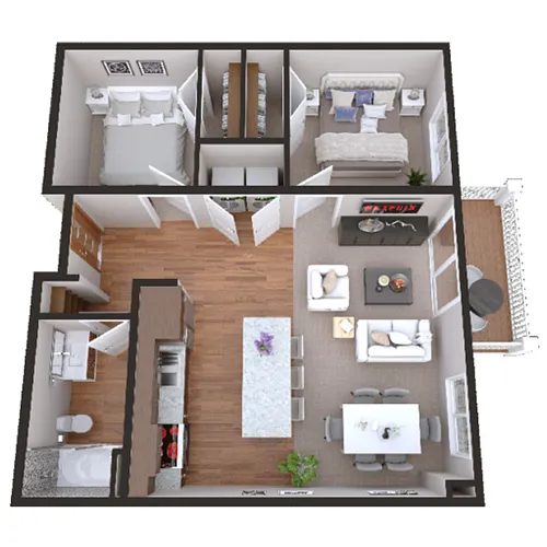 Floor plan DEIII Arbor