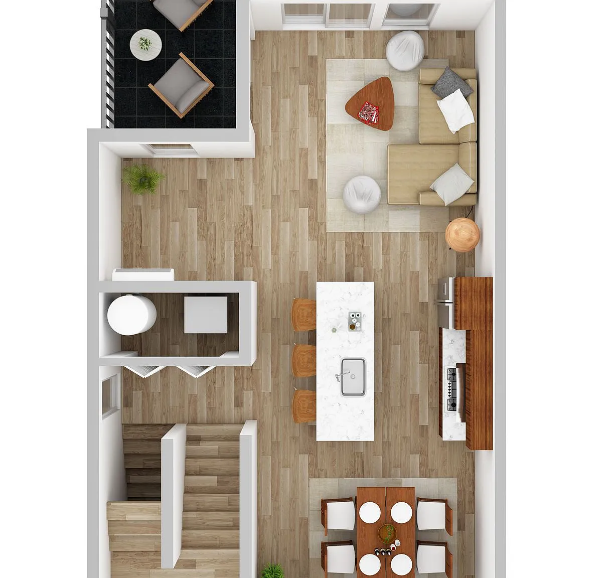 Brand New 2 Bedroom 2 Bath Available for Rent — Photo 4