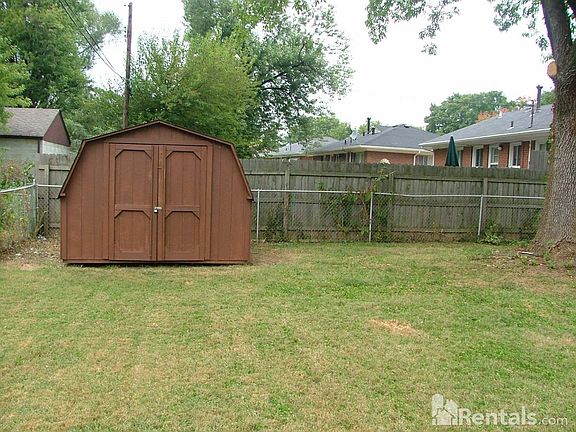 Back Yard and Storage Shed