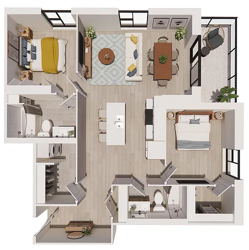 Floor plan 201