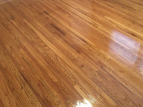 Refinished hardwood floors!