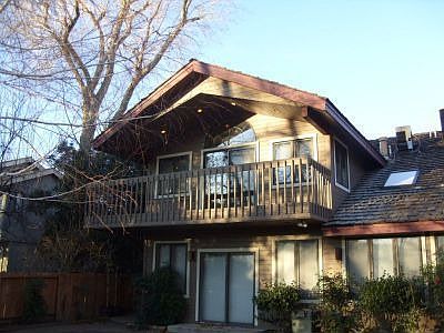 Rear of home
