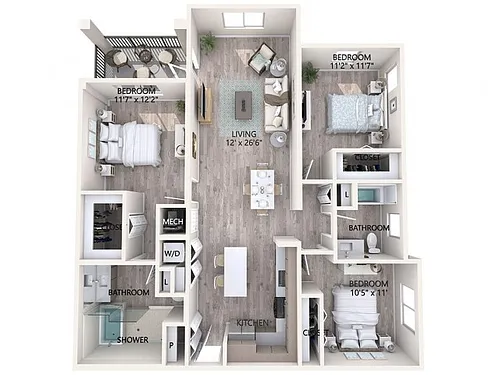 Floor plan C1