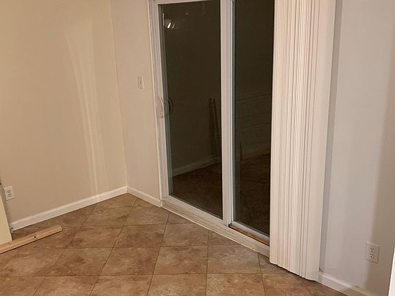 Door to the back porch and backyard