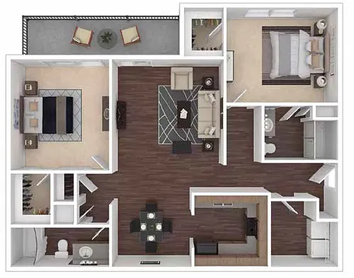 Floor plan Ocean Breeze