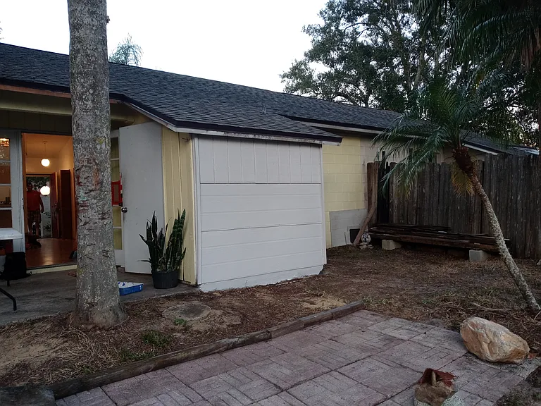 Back of the Duplex