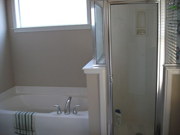 Master Bathroom-shower and jet tub