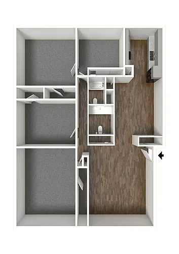 Floor plan Hawthorne