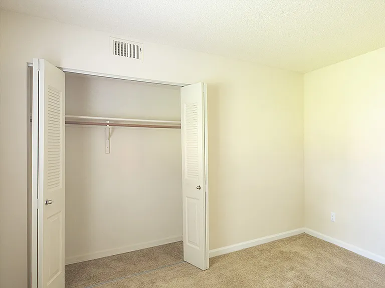 Plenty of closet space
