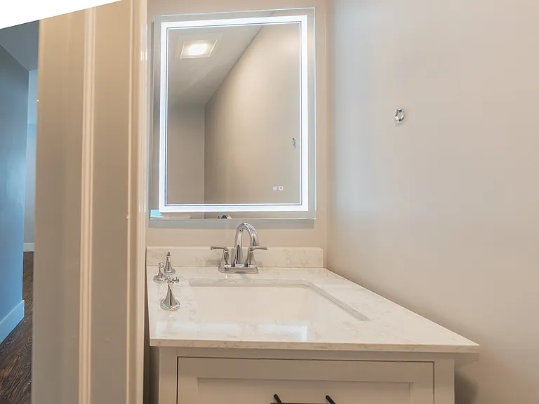 half bathroom