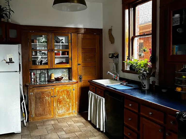 Kitchen with basement access