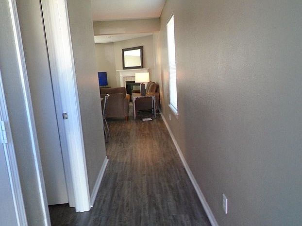 Entry view - furniture for staging purposes only