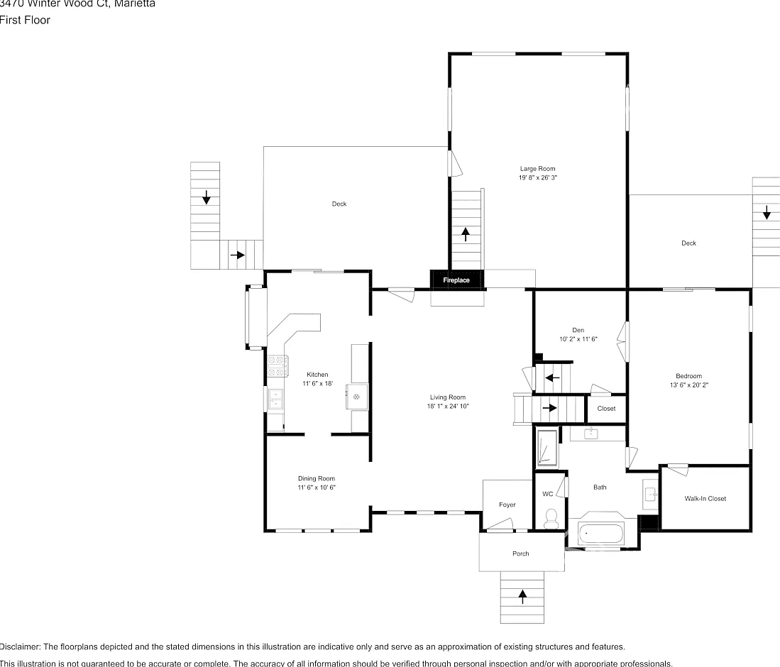 3470 Winter Wood Ct Marietta, GA 30062 — Photo 3