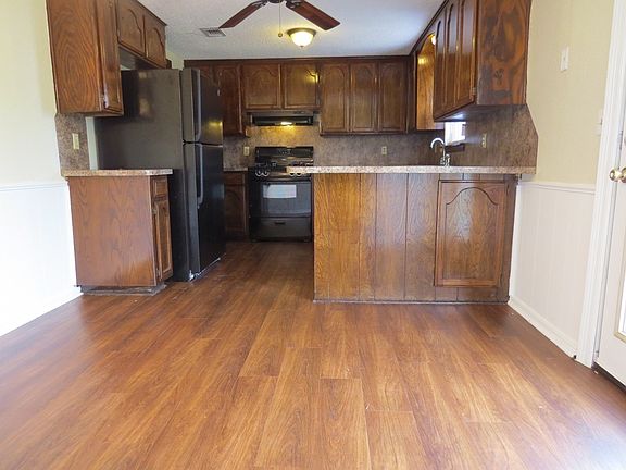 Dining room and kitchen
