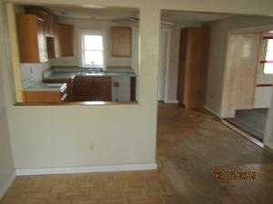 living room and kitchen