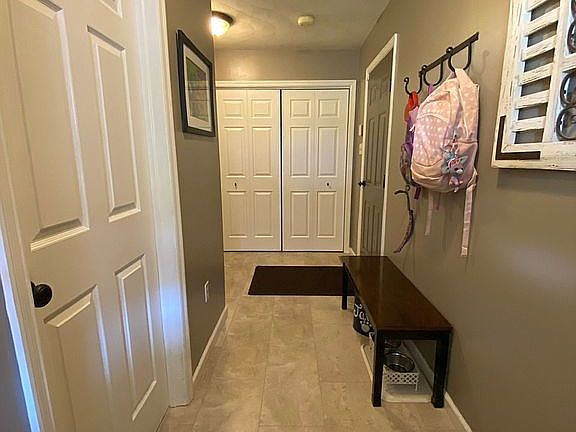 Mudroom entry hallway