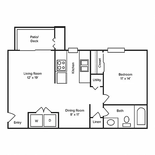 Floor plan A1