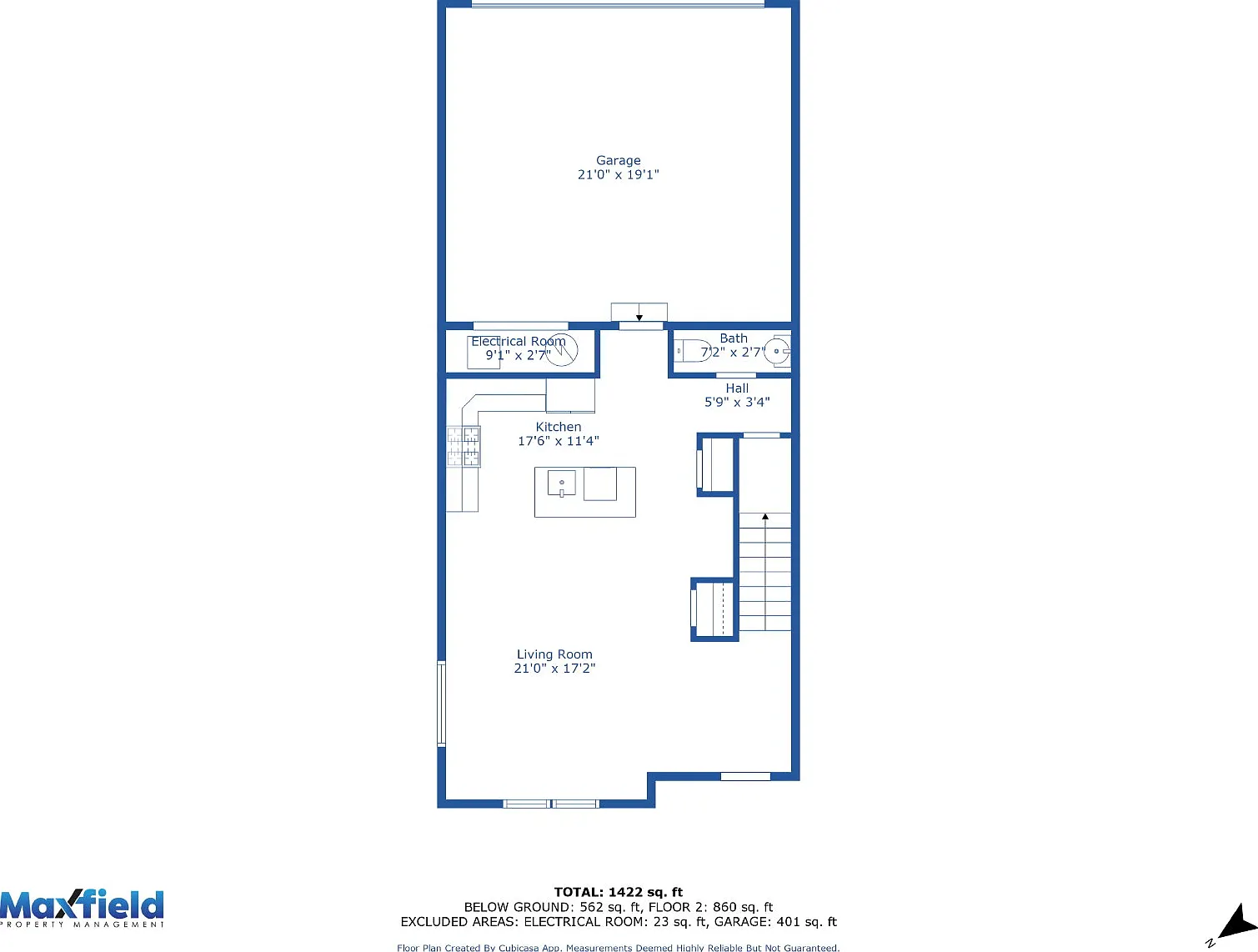 3 bed, 2.5 bath, 1546 sqft, $2,000 — Photo 3