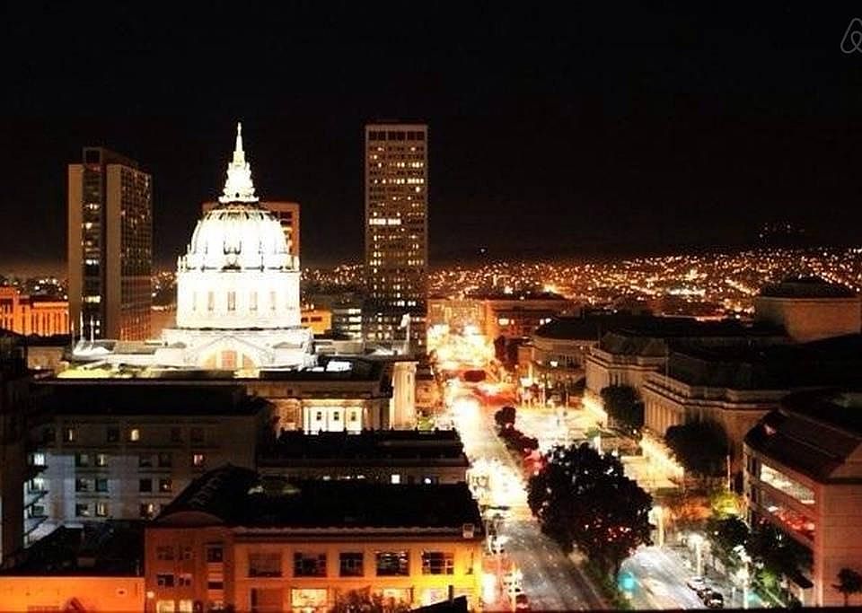 Rooftop View at night