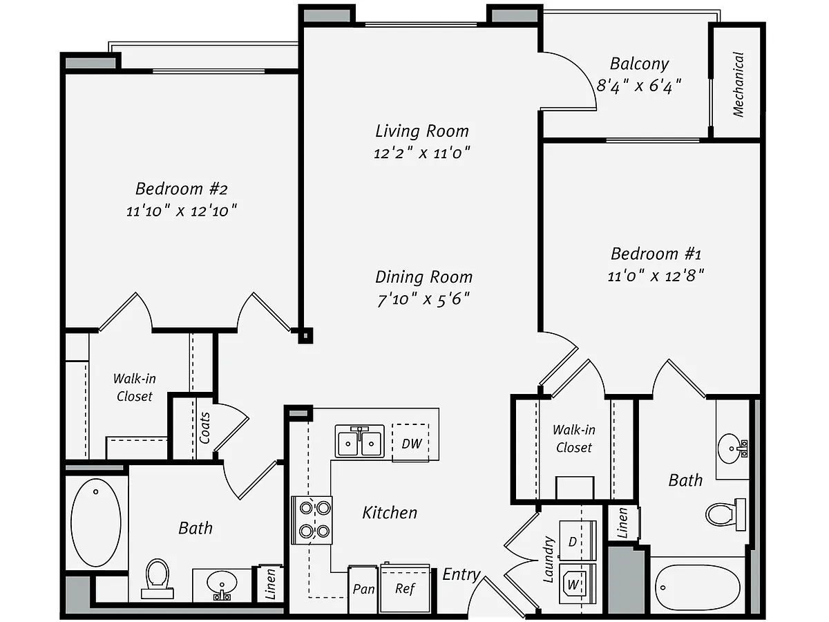 Floor plan B1