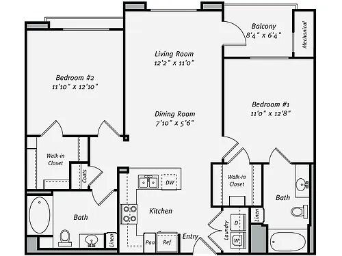 Floor plan B1