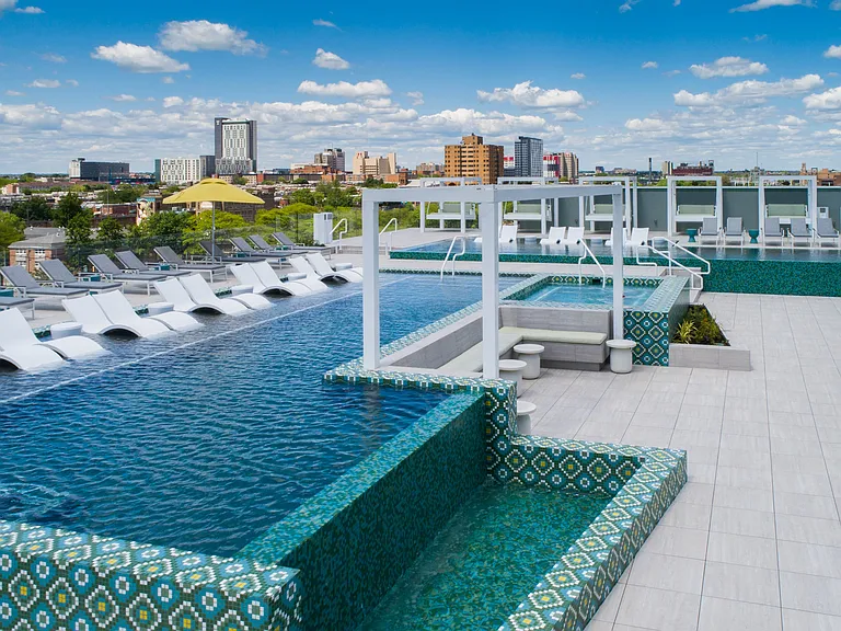 The Poplar Rooftop Pools