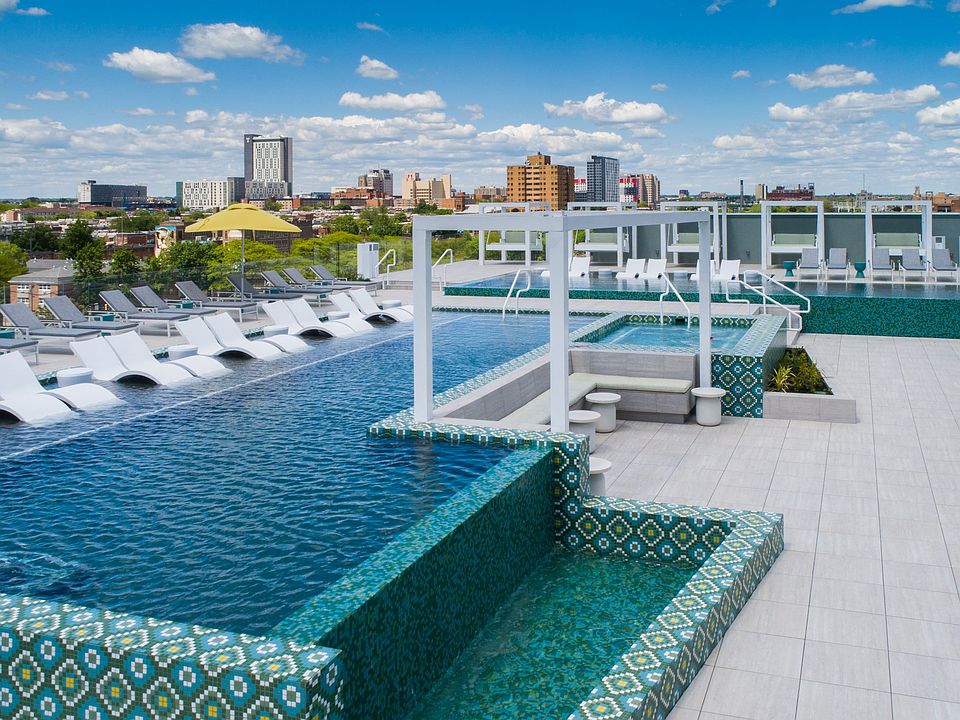 The Poplar Rooftop Pools