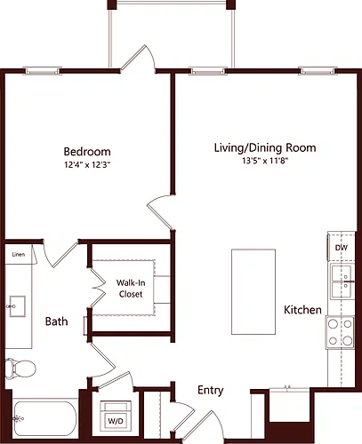 Floor plan A6a