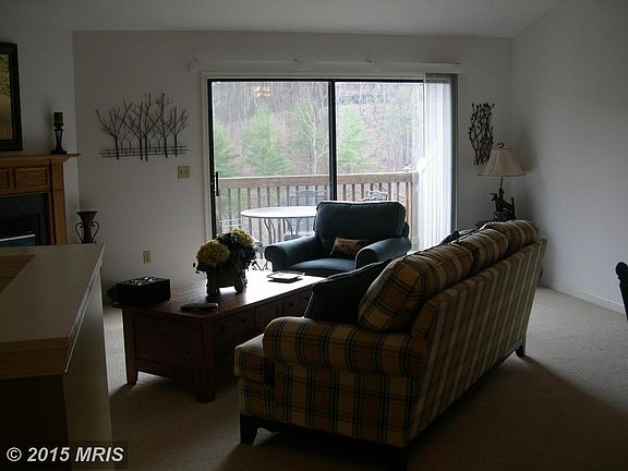 Living Room w/Slider to Open Deck