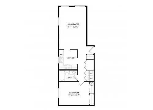 Floor plan The Approach