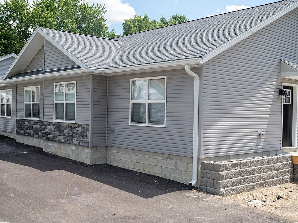 View of outside of duplex