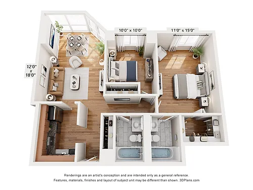 Floor plan B1