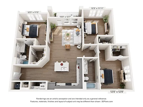 Floor plan C1 Affordable