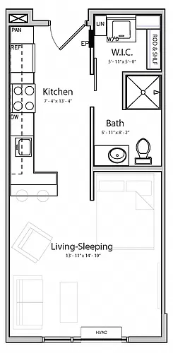 Floor plan Zen (A1.2)