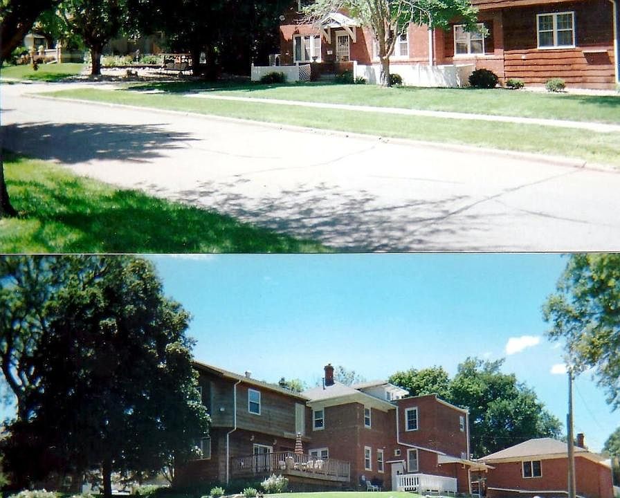 Front; Back of Property
