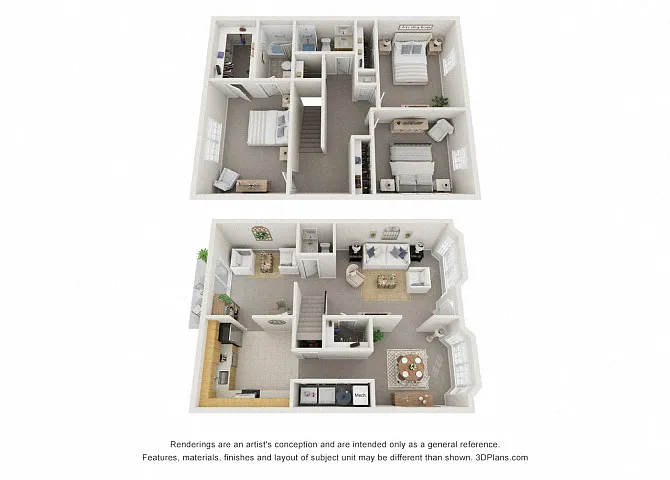 Floor plan Kent Townhouse