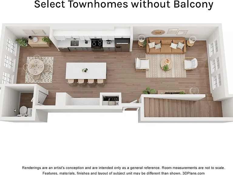 Select Townhomes without Balcony Select Townhomes without Balcony