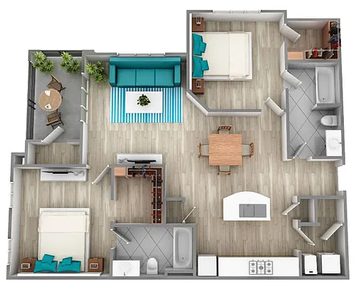 Floor plan B2