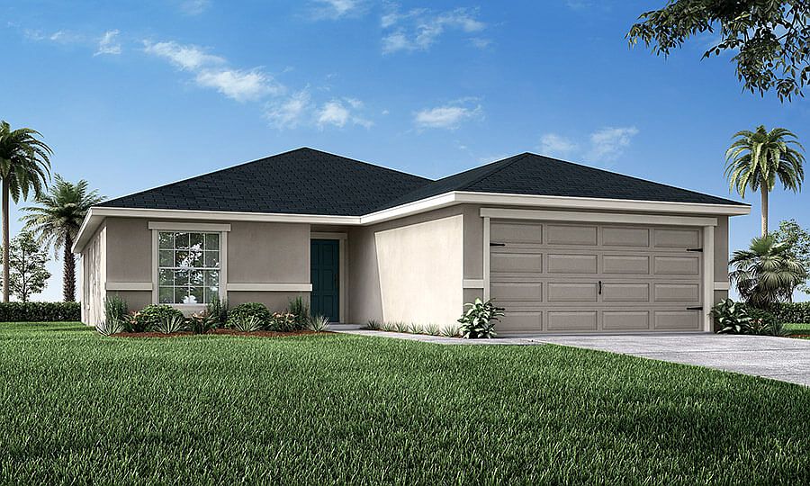 Brand-new 4-bedroom home for sale in Davenport, Florida