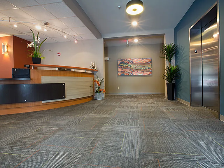 Entry to the residents