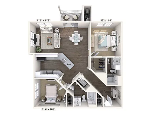 Floor plan B2