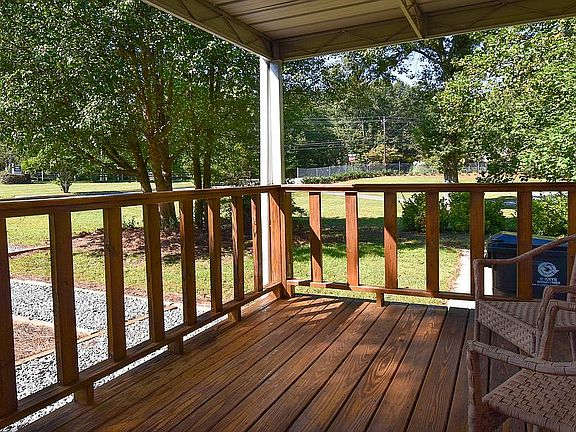 Perfect spot to enjoy the shade on a breezy fall afternoon!